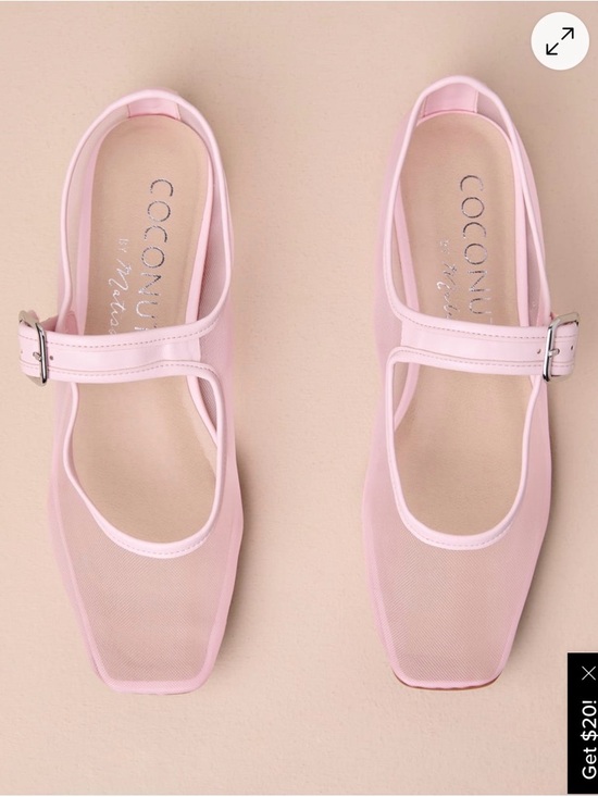 Coconuts by Matisse Shoes - Coconuts by Matisse Light Pink Mary Jane Flats
